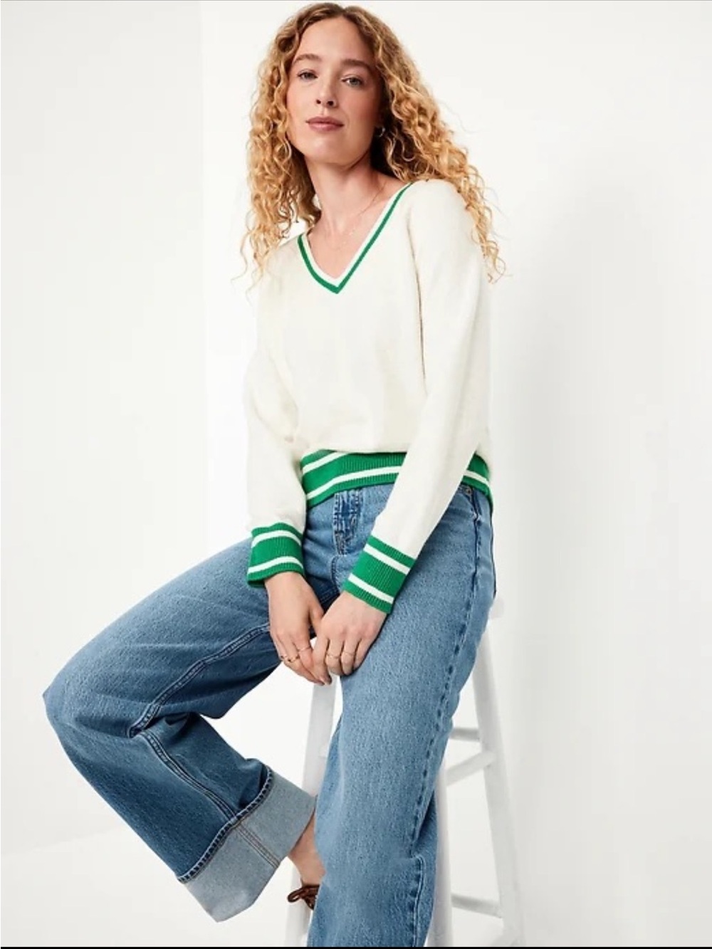 Old Navy SoSoft Loose V-Neck Sweater